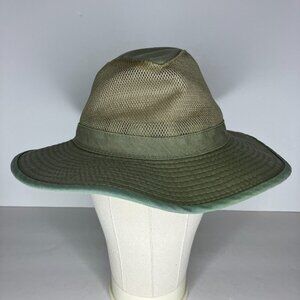 Pendleton Hat Mesh Outdoor Fishing Hike Size Medium Green 20" 3/4 Diameter